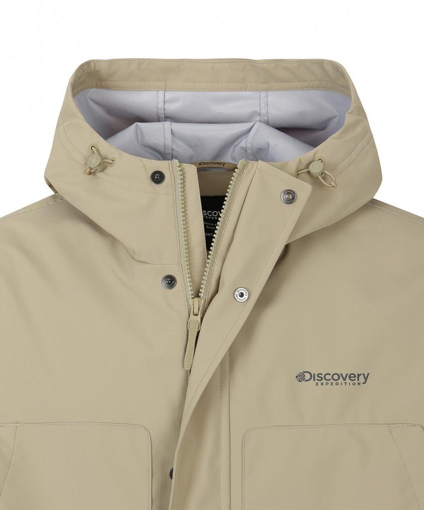 Discovery Expedition Men'S Vertex 3L Mountain Cook Jacket (L/Beige)