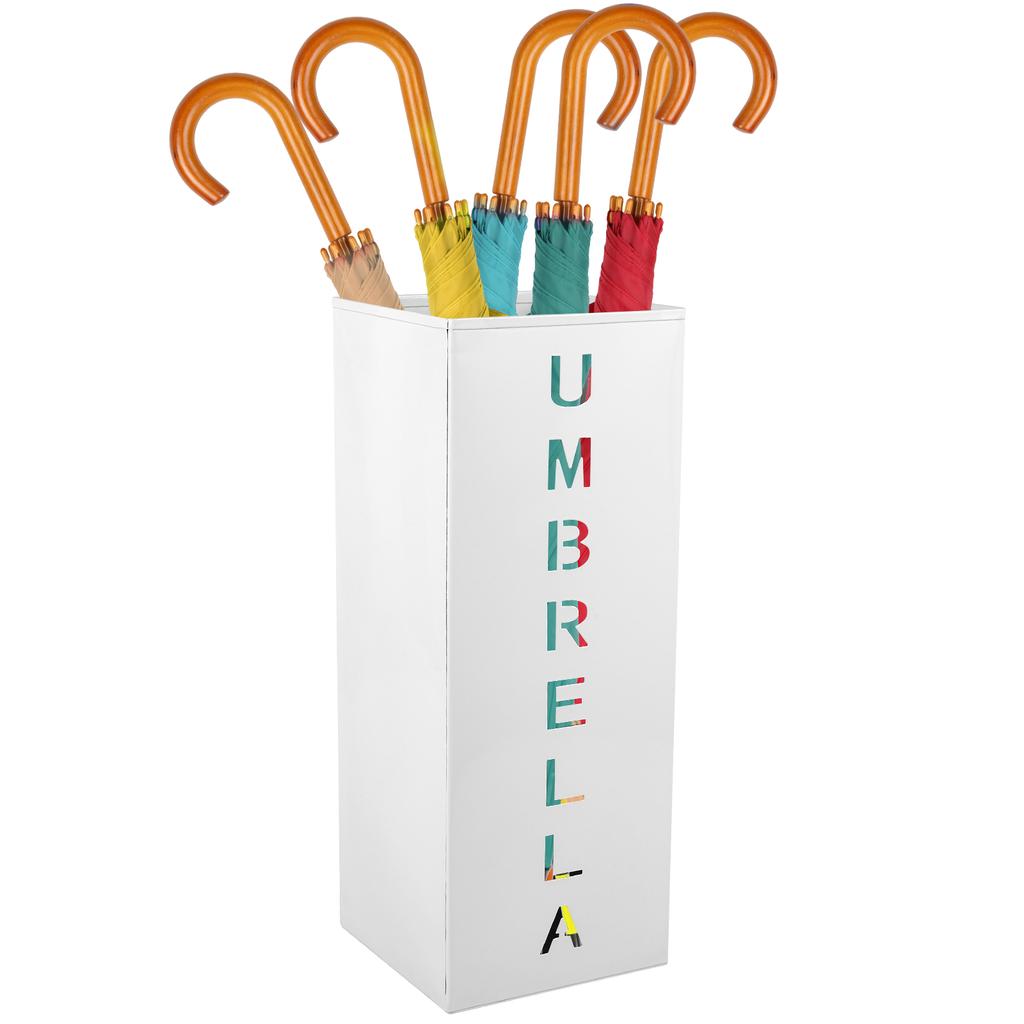 Metal NEW Umbrella Holder Free Standing Umbrella Stand Rack Decorative Umbrella Holder Bin Multipurpose Walking Sticks Storage