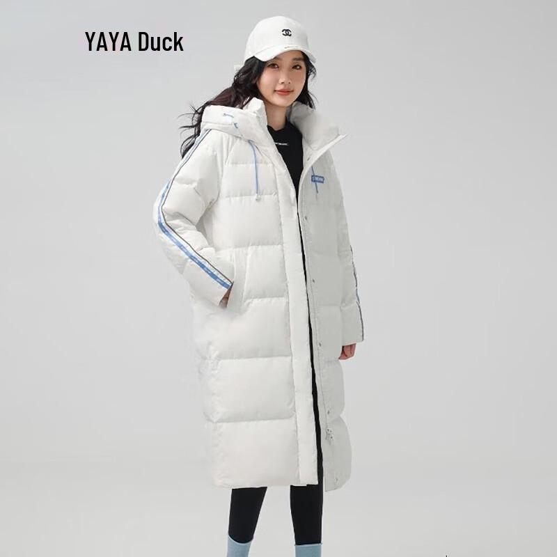 YAYA Women's Versatile Long Down Jacket