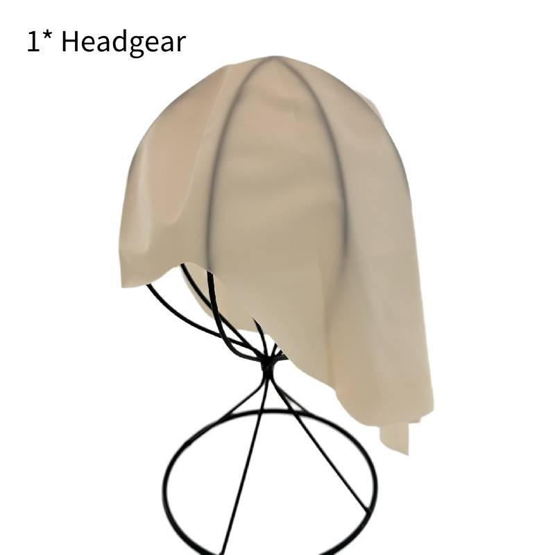 Bald Saitama Man Headgear Cosplay Latex Makeup Prop Headpiece Costume