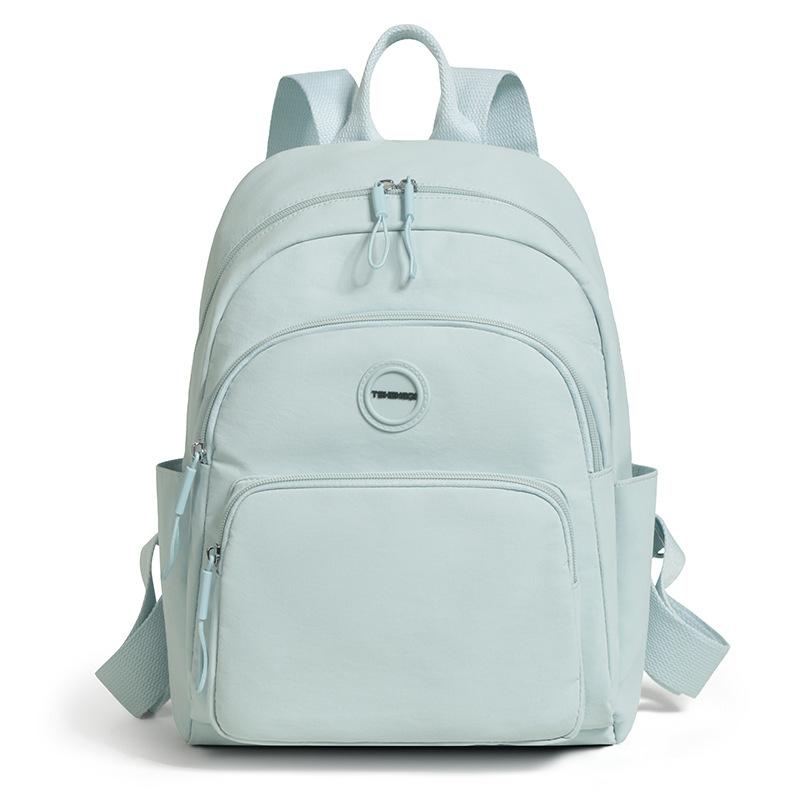 Schoolbag simple wind large capacity backpack women's new lightweight travel commuter backpack nylon mother backpack women's bag