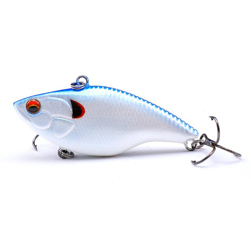 7cm 18g Rattling And Vib For Winter Crankbaits Fishing Tackle Lure VIB Hard Artificial Bait Sinking Wobblers For Pike