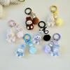 Keychain Change Baby Cute Grain Car Bag Pendant Mini Sitting Flocking Mobile Phone Chain Pull