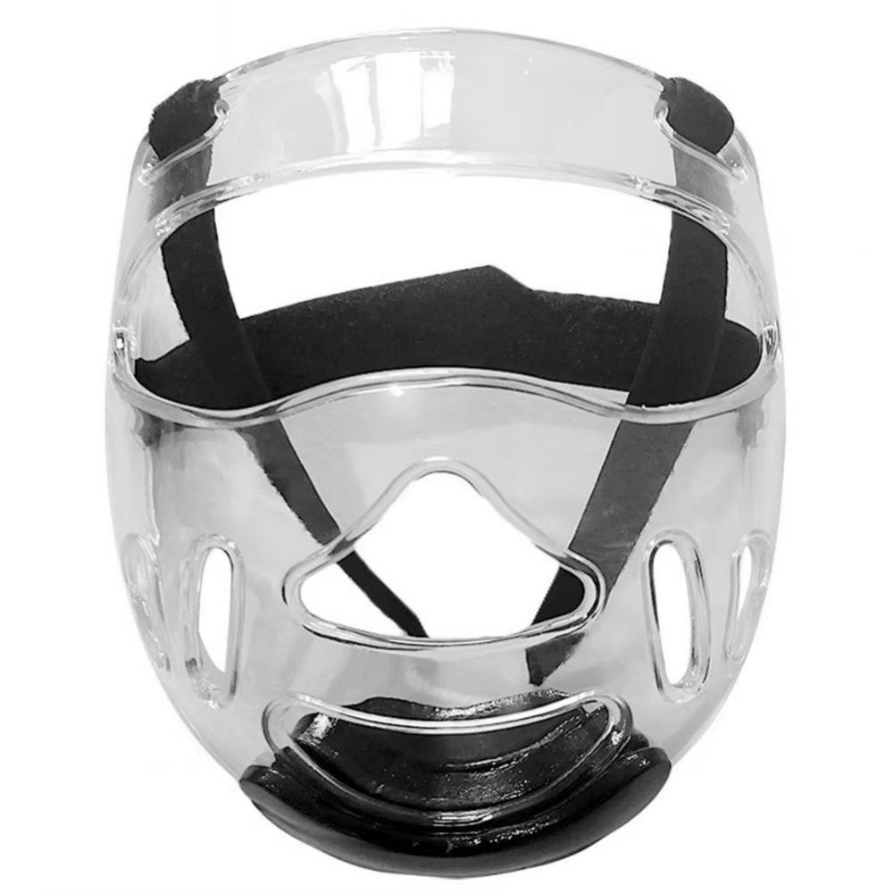 Removable Protective Mask EVA Foam Head Protector Premium Taekwondo Face Shield Martial Arts S