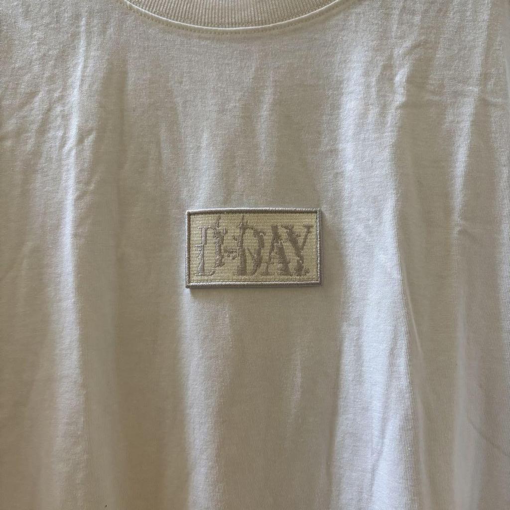 [USED] Unworn BTS SUGA AgustD D-DAY T-shirt White Size L