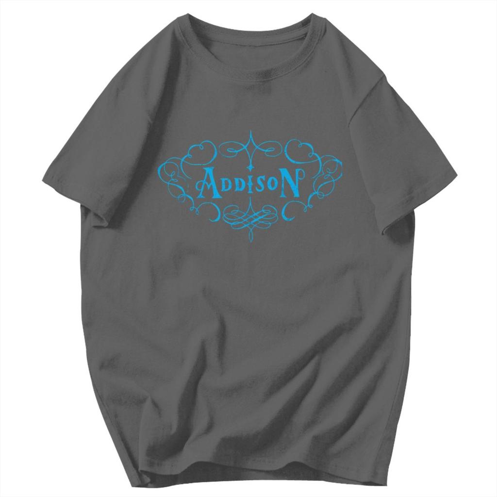 Men T Shirt Singer Addison Rae 2025 Tour Merch 2026 Pops Y2K Graphic Customized Unisex Tops T Shirts