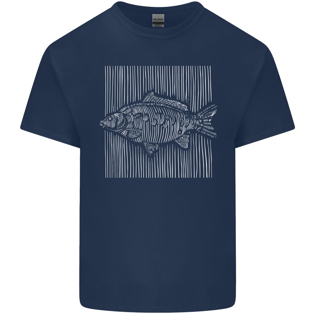 Carp Lines Fishing FisherUnisex Fish Angling Unisexs Light Cotton TShirt