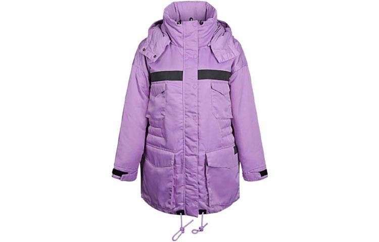Nike Down Jackets Women s Purple Detachable Hood Moderate Other CZ1142-589 XL