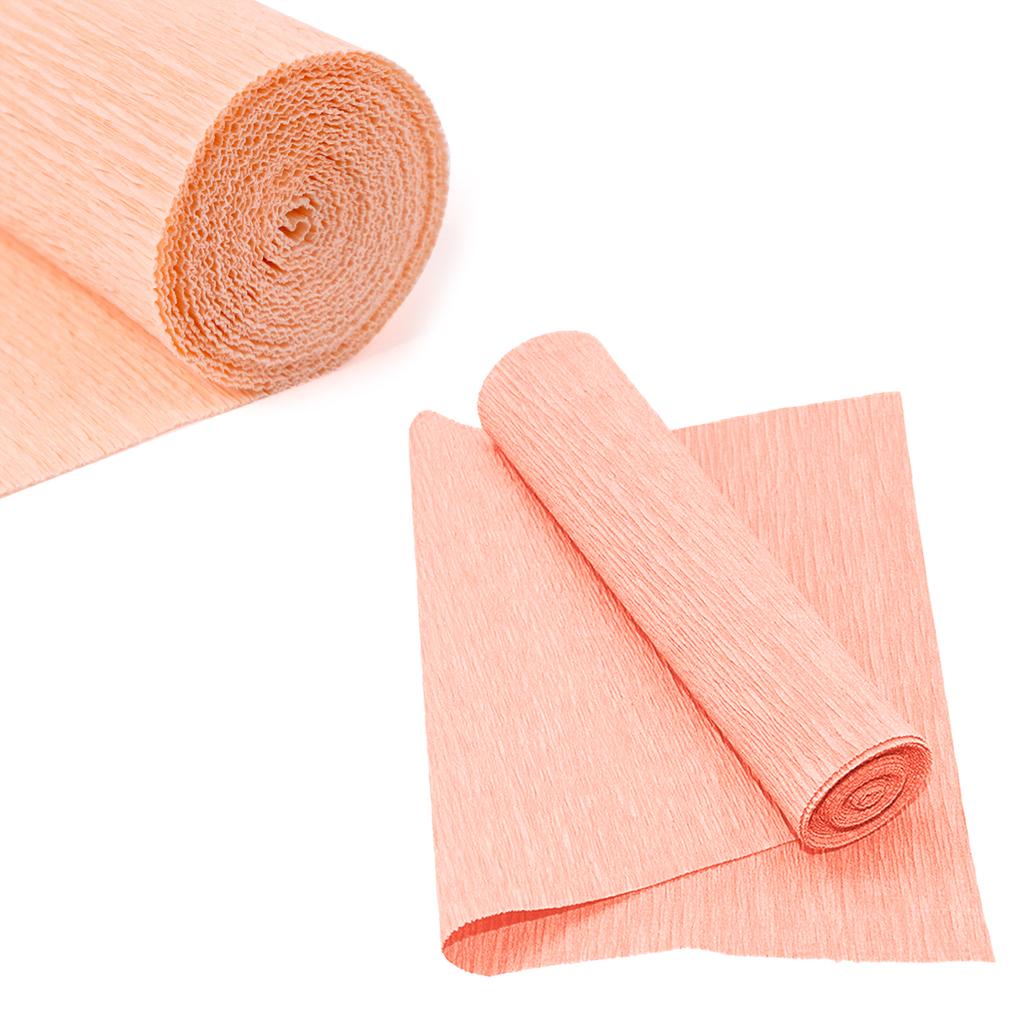 12 barev 50x250cm role barevého krepového papíru origami zvrásněný krepový papír řemeslo DIY květiny dekorace dárkový balicí papír řemeslo