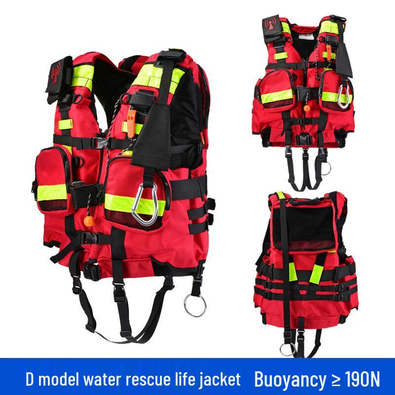 Shaoa Heavy-Duty Whitewater Rescue Life Vest One Size