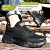 Labor Insurance Shoes Deodorant, Smashing and Anti-piercing Steel Head Shoes Lightweight Construction Site Protection Safety Shoes