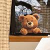 Cartoon Cute Greeting Teddy Bear Bedroom Decoration Wall Sticker for Children's Room