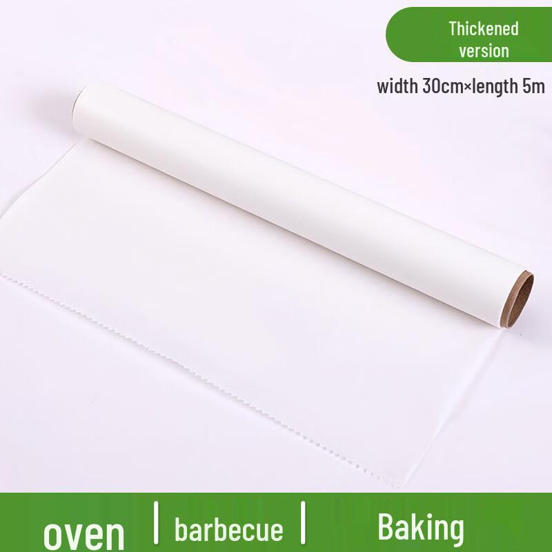 

Silicone Baking & BBQ Parchment Paper Roll, 5m