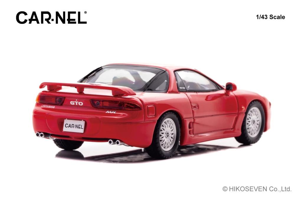 CARNEL 1/43 Mitsubishi GTO Twin Turbo MR (Z15A) 1994 Passion Red Completed Product CN439401