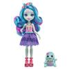 Enchantimals-tolene tortue et holder-poupée chevelure et figurine hxb96