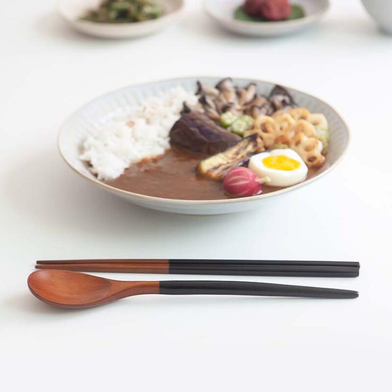 Nicott Wood 4-Person Natural Spoon Set brown