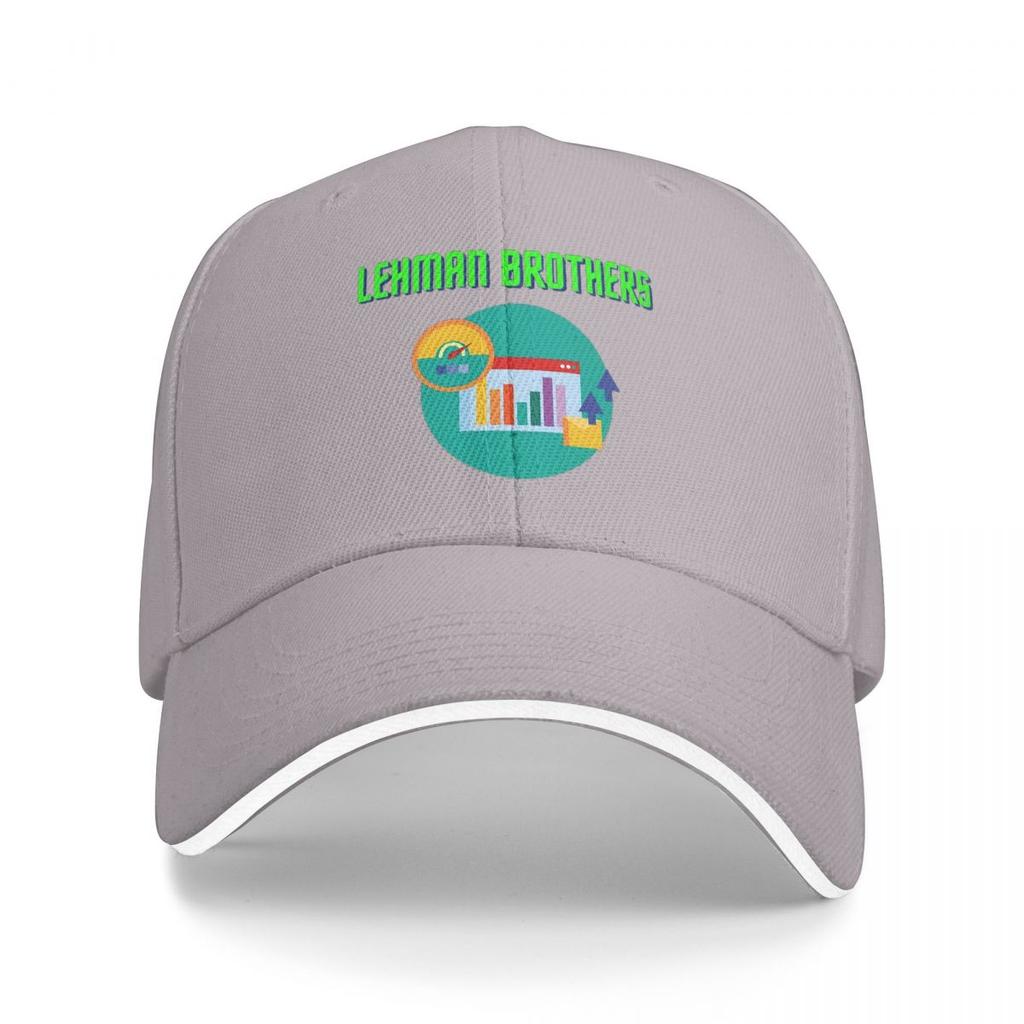 Unisex Baseball Hats Lehman Brothers Logo Outdoor Streetwear Summer Sports Baseball Caps Hip Hop Cap Casquette Hats