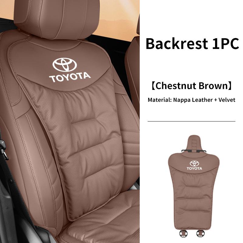 Für Toyota 2026 Heiße Radkappen Auto Leder Weiche Sitzbezüge Vorne Hinten Polster Schutzpolster Für Toyota Crown GR Corolla YARIS L Au