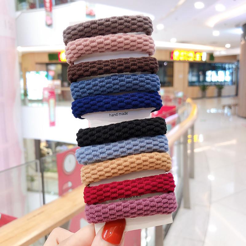 1/10/20pcs Women Elastic Hair Bands Girls Big Rubber Band Ponytail Holder Hair Accessories