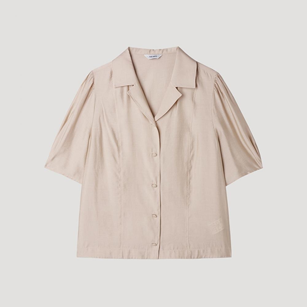 

[She S miSS] Collar Puff Short Sleeve blouSe SwwbLp22120 Lp light pink/55