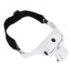 Usb Rechargeable Led Lamp Head-mounted Reading Glasses Magnifying Glass With 5 Multiples