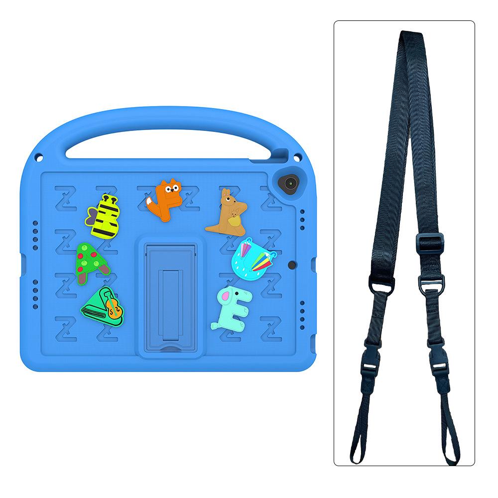 Compatible Protective Case with Stand for Samsung Tablet A11, A9, A7 Lite - Childproof, Anti-Drop Design