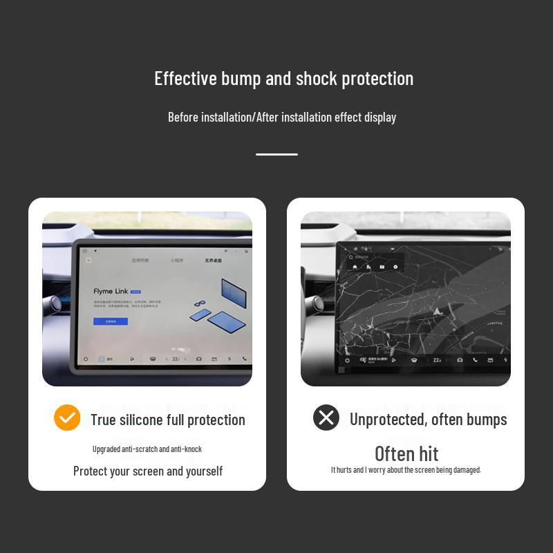 Lynk & Co 08 Silicone Navigation Screen Protective Cover & Center Console Frame