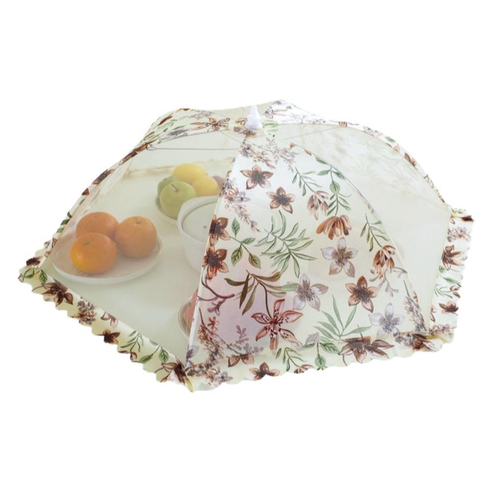 Stylish Anti Mosquito Food Cover Lace Design Meal Cover Cooking Tools Umbrella Style Cover  Kitchen