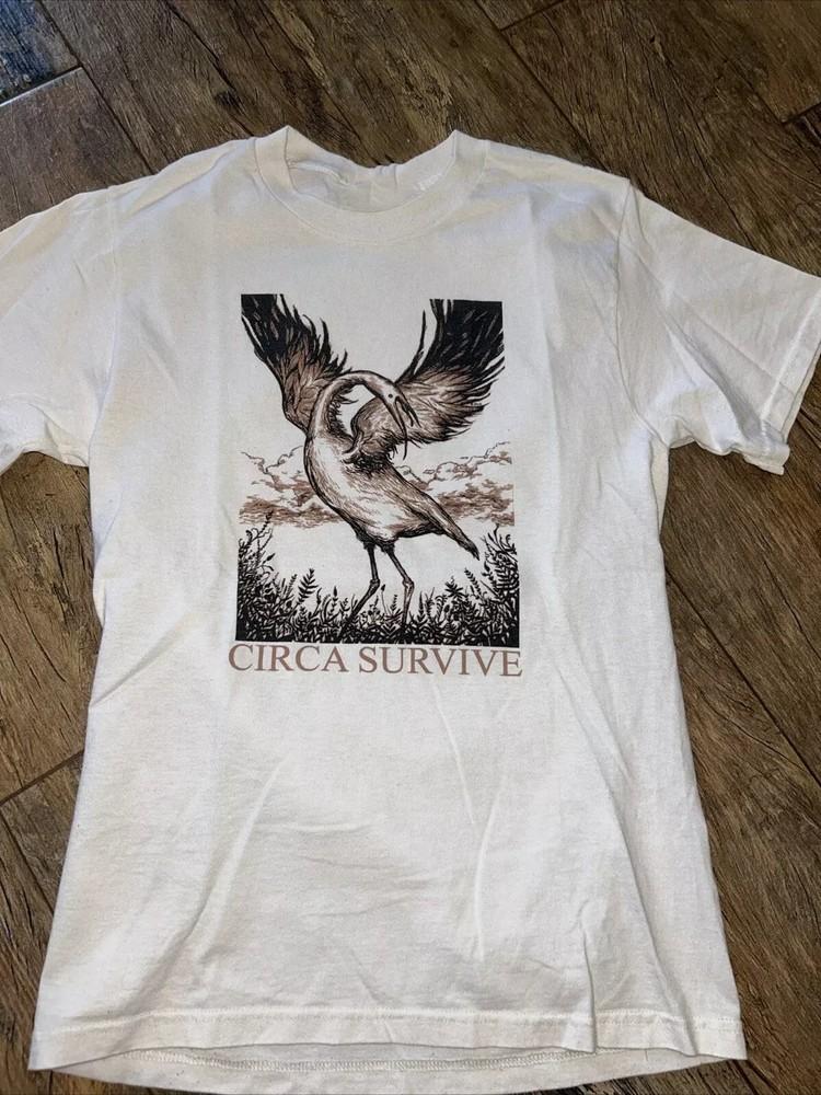Circa Survive Band Band Tour Gift For Fan S to 5XL White T-shirt HD839 Unisex T-Shirt L
