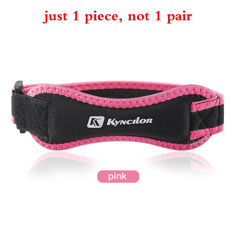 1PC Patella Kneecap Band Adjustable Silica Gel Knee Tendon Strap Protector Knee Pad Running Sports Cycling Gym Knee Support Pads