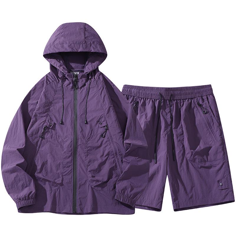 UPF 50+ Hooded Sun Protection Jacket for Couples - Breathable Summer Outdoor Fishing Wear