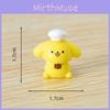 Chef Dog Yellow Resin Tabletop Ornament With Cartoon Style For Decoration Home