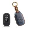 The New Retro Key Cover Is Suitable for The New Honda Accord Civic Handmade Leather Car Keychain.