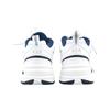 Nike Air Monarch 4 Synthetic Leather, Leather Slip Resistant Low Top Chunky Sneakers Unisex White Blue 415445-102(Team47-M4)