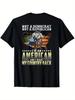 100% Cotton Patriotic T-Shirt - "Not a Democrat, Not a Republican, I'm an American" Graphic Design with American Flag &
