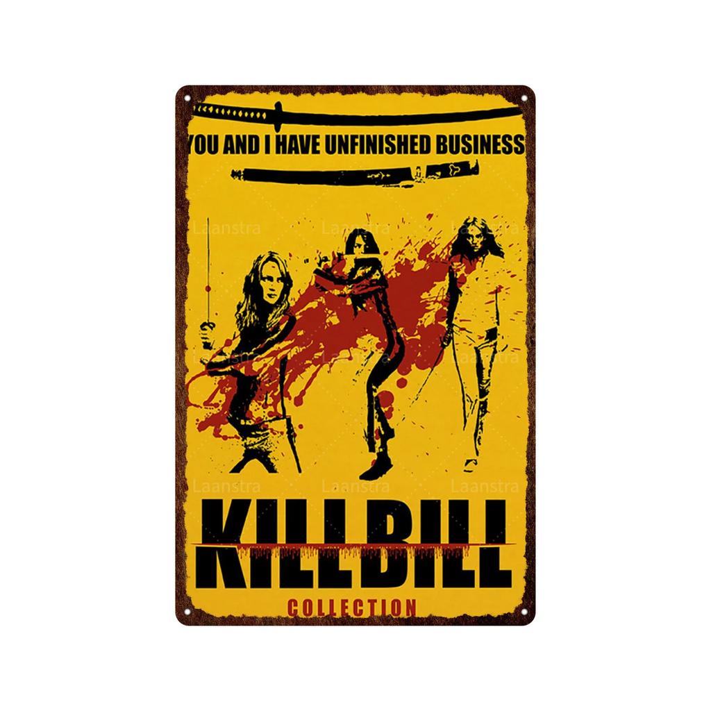 Various Classic Movie Posters Retro Metal Plaque Tin Sign Posters Living Room And Bar Interior Decoration Poster Painting