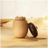 Walnut Solid Wood Toothpick Container Household Creative Cute Cartoon Acorn Toothpick Jar Portable Simple Toothpick Storage Box