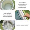 Thickened Plastic Flowerpot Plant Pot for Flowers Shrubs Succulents Breathable Root Control Flower Pot Garden Decorations