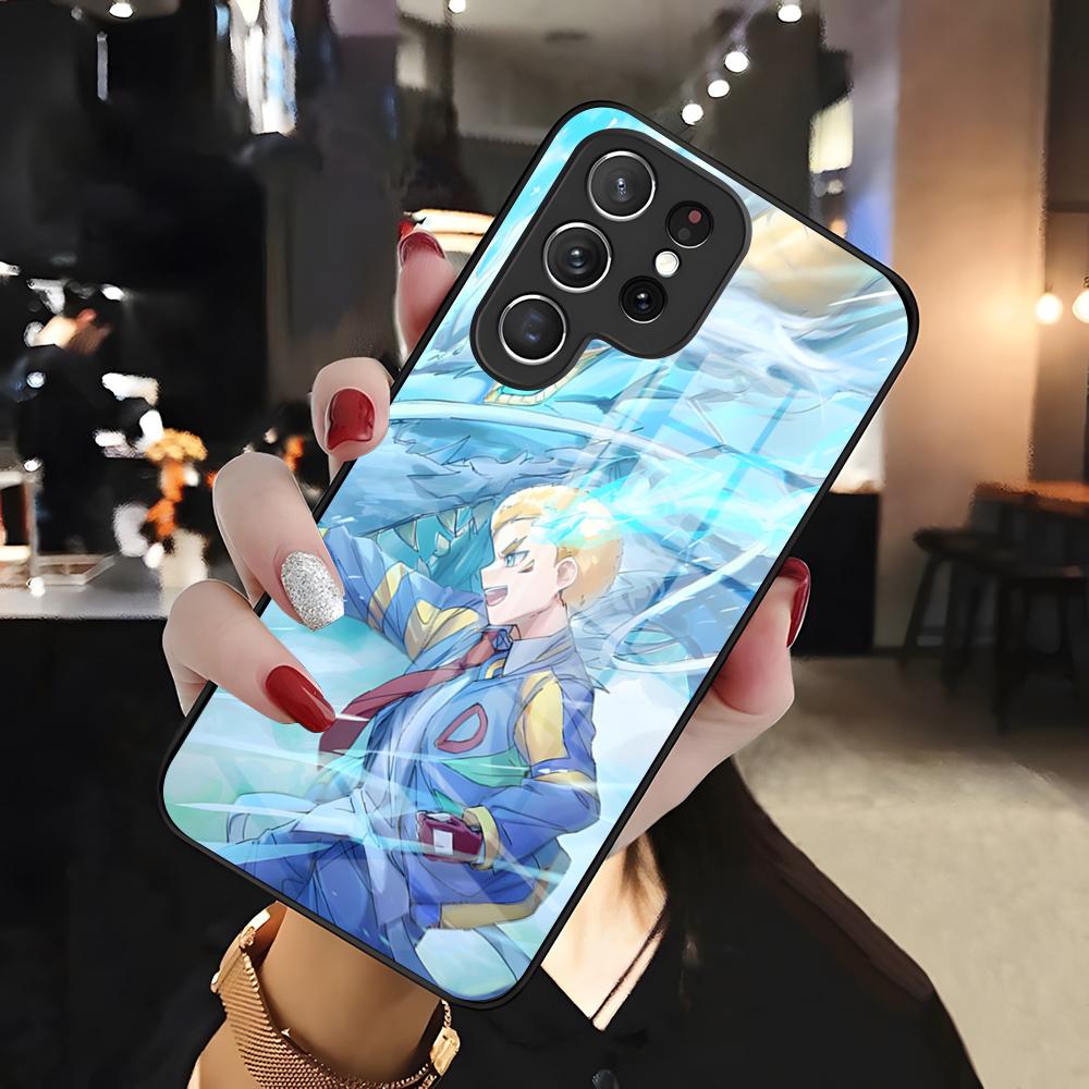 S-Beyblade X Phone Case For Samsung S26 S25 Edge Ultra 24 23 22 21 Ultra Plus Fe A55 56 15 4G 5G Glass Cover