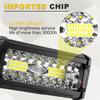2Pcs 7'' Led Work Light Bar 800W Spot Flood Beams Combo For Car Tractor Boat Offroad Truck Suv Atv Car Repairing Lights