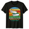 Reading Is An Active Imaginative Act TShirt Bookworm Literature Birthday