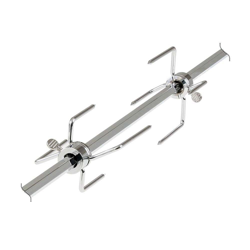Steel Barbecue Accessories Rotisserie BBQ Tool Chicken Grill Meat Fork BBQ Forks Spit Forks