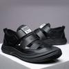 Baotou Sandalen Herren neue Herren Sommer hohle atmungsaktive Freizeitschuhe trendige Outdoor Strandschuhe
