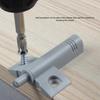 10PCS ABS Cabinet Door Damper Gray Drawer Bumper Quiet Soft Close Buffer  Drawer