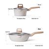 Zhi Shi Non-Stick Maifan Stone Soup Pot with Glass Lid