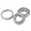 4 Pcs Trailer Wheel Hub Bearings Kit Steel Alloy L44643 Inner Outer Bearings with Outer Ring Grease