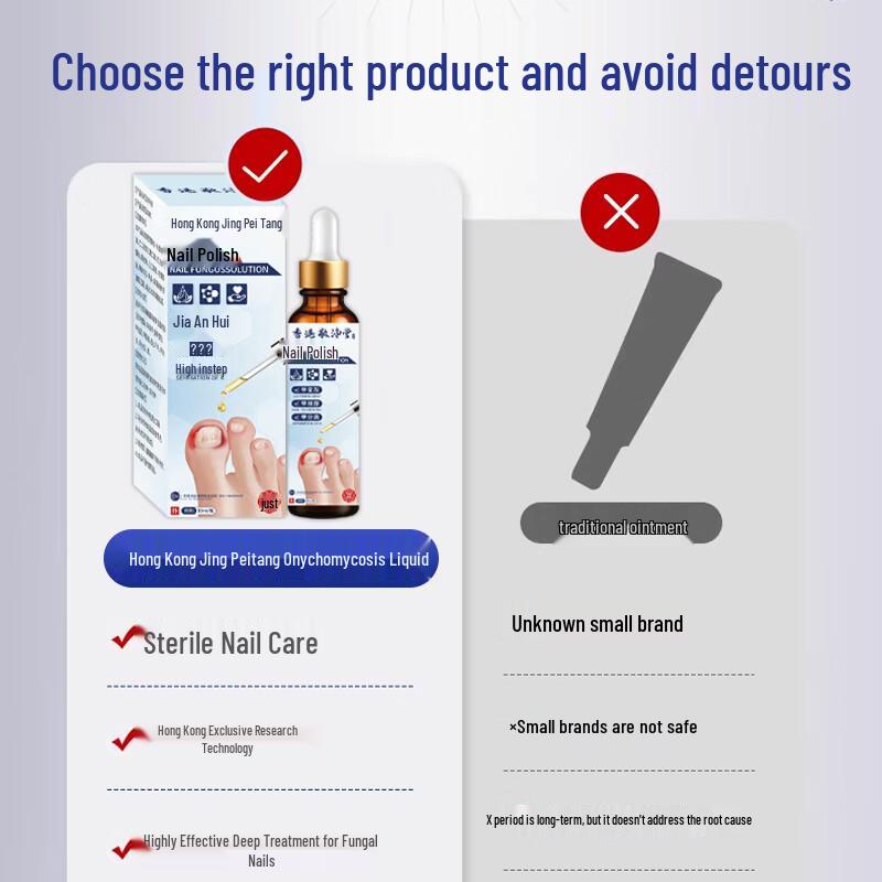 Jingpeitang Onychomycosis Nail Repair Solution
