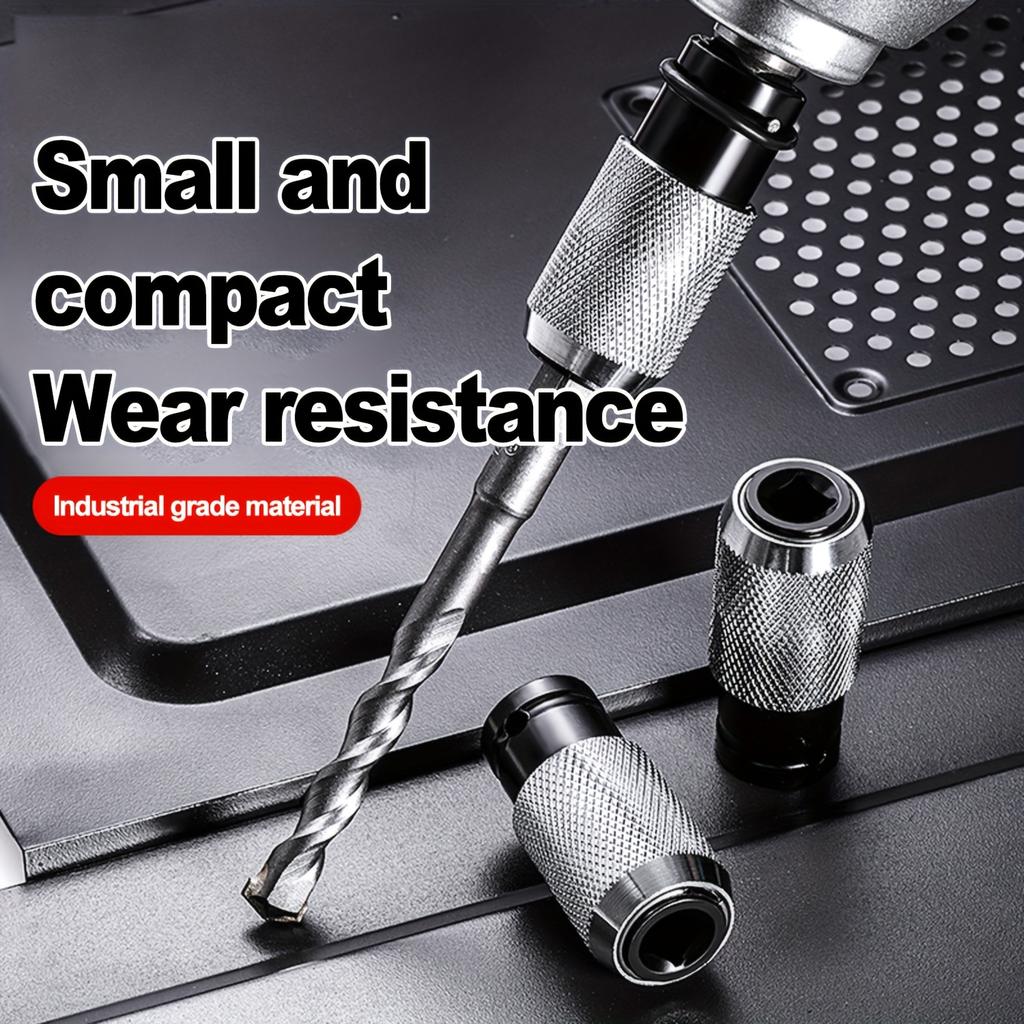 1pc High-Durability Chrome-Vanadium Steel Electric Wrench To Hammer Convert Head For Electric Drill Convert Adapter