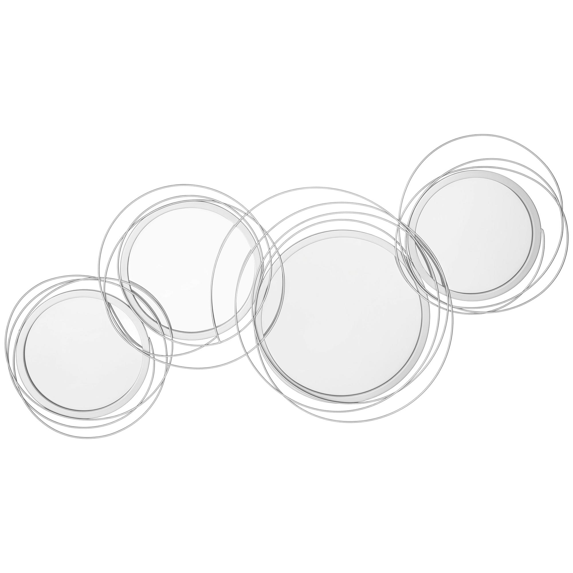 Metal Wall Art 107cm Modern Decorative