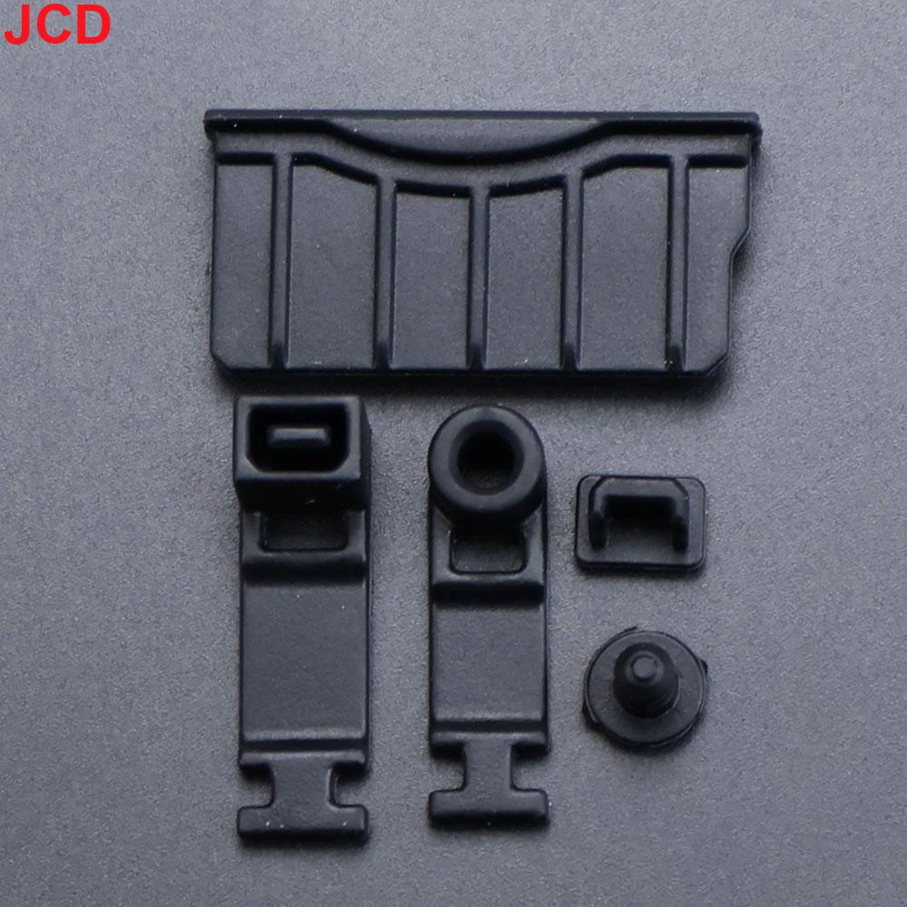 

JCD Silicone Anti-Dust Plug Earphone jack Charging Dock Dust Proof Protector Cap For New 3DS XL/LL 3DSXL 3DSLL 2DS Cover чорний